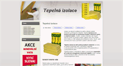 Desktop Screenshot of kvalitni-tepelna-izolace.cz